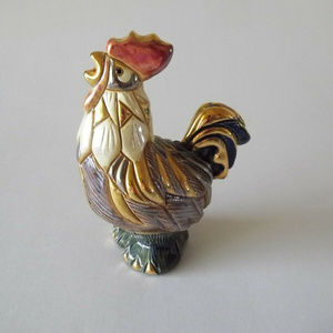 Artesania Rinconada Pottery Rooster #741, Uruguay